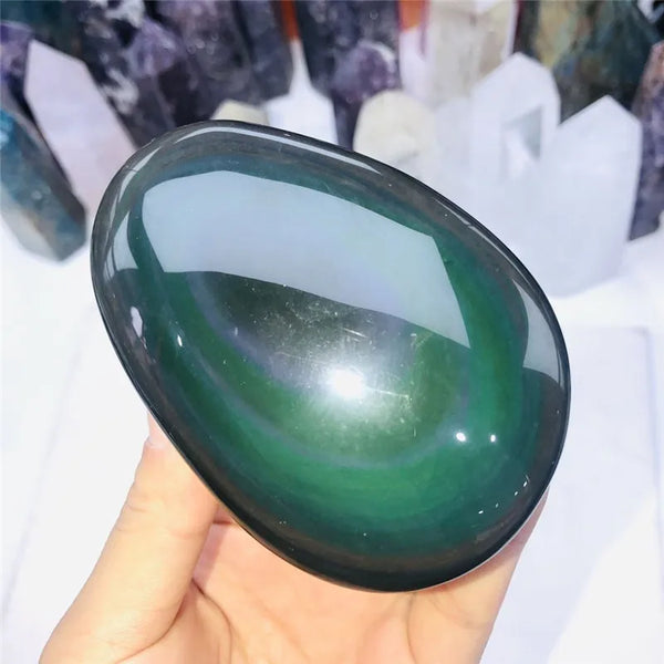 Black Rainbow Obsidian Stones-ToShay.org