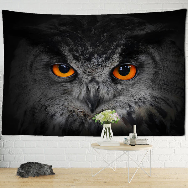 Owl Totem Tapestry-ToShay.org