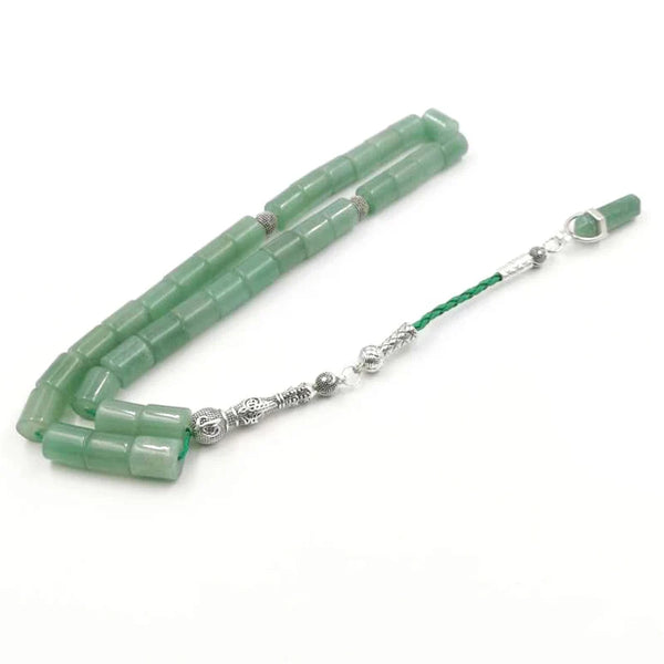 Green Jade Prayer Beads-ToShay.org