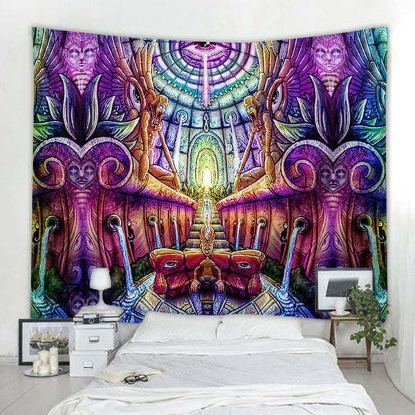 Psychedelic Art Tapestry-ToShay.org