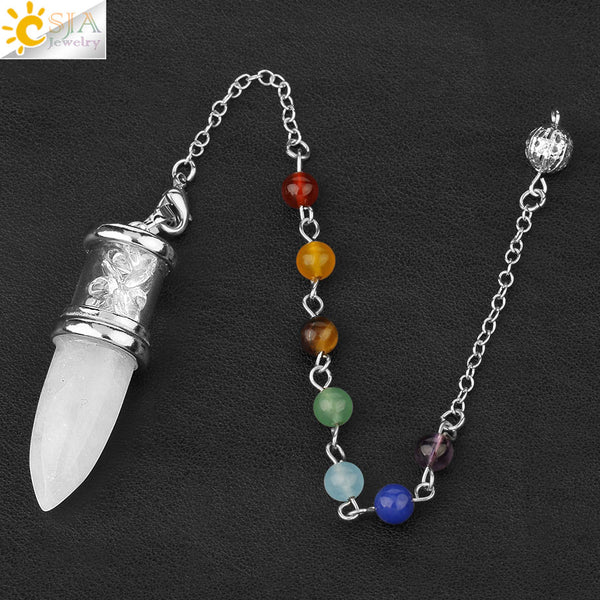 Mixed Crystal Dowsing Pendulum-ToShay.org