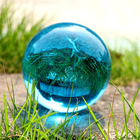 Blue Aqua Crystal Ball-ToShay.org