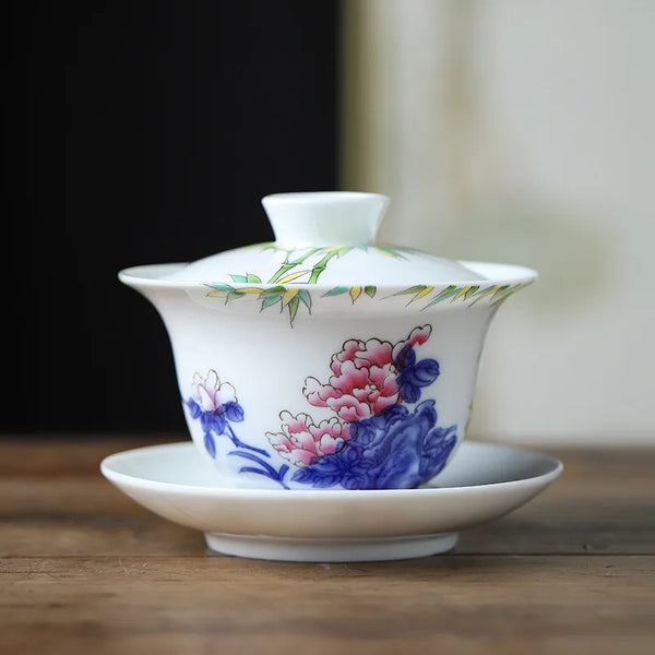 Gaiwan Ceramic Tea Tureen-ToShay.org