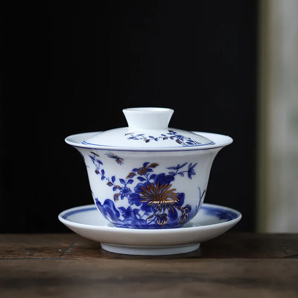 Gaiwan Ceramic Tea Tureen-ToShay.org