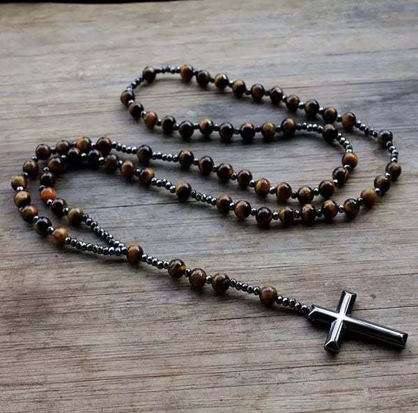 Mixed Quartz Crystal Rosary Beads-ToShay.org