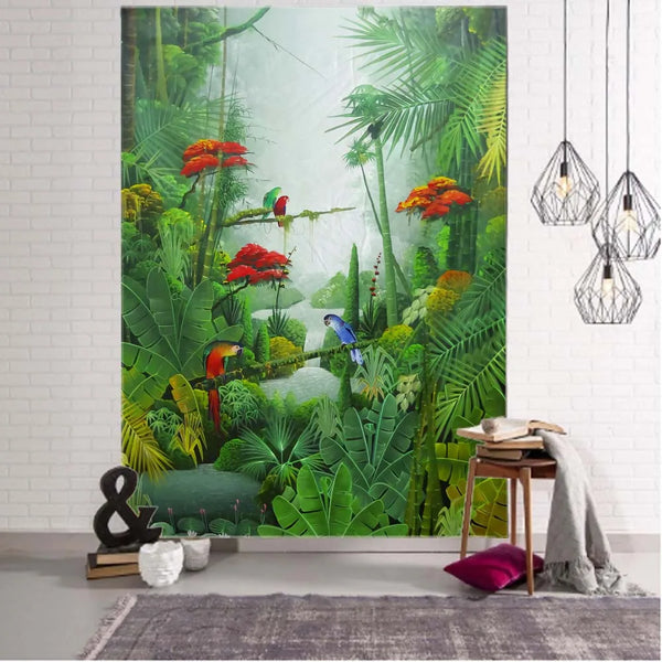 Fantasy Garden Tapestry-ToShay.org