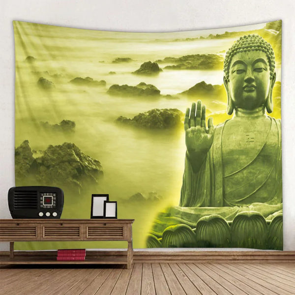 Buddha Meditation Tapestry-ToShay.org