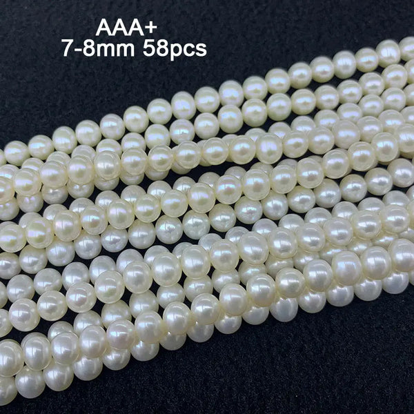 White Pearl Beads-ToShay.org