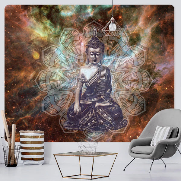 Buddha Meditation Tapestry-ToShay.org