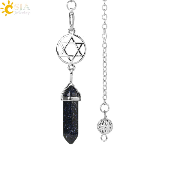 Mixed Crystal Dowsing Pendulum-ToShay.org