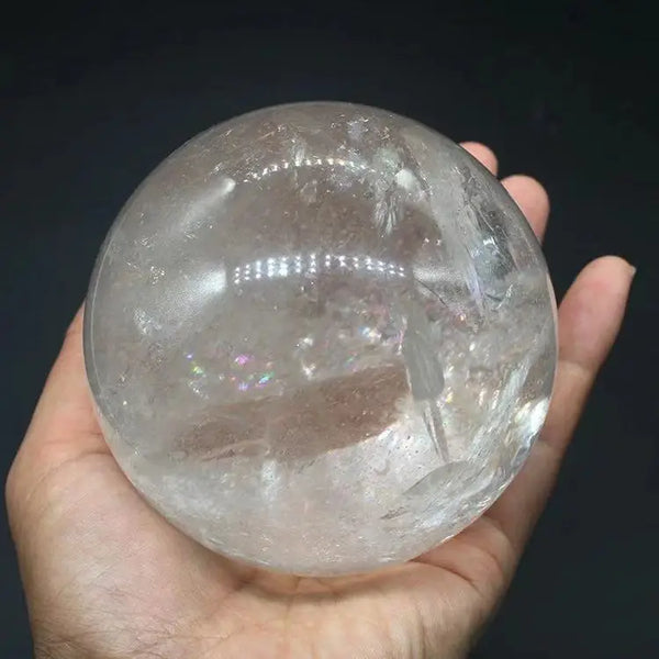 White Quartz Crystal Ball-ToShay.org