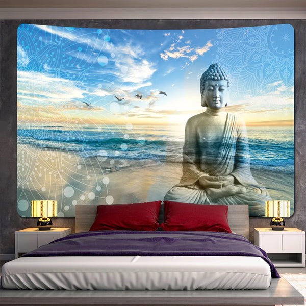 Buddha Statue Tapestry-ToShay.org