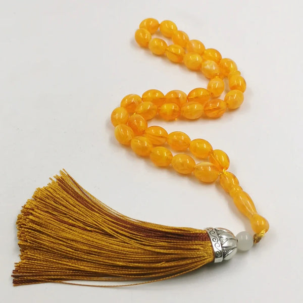 Yellow Prayer Beads-ToShay.org