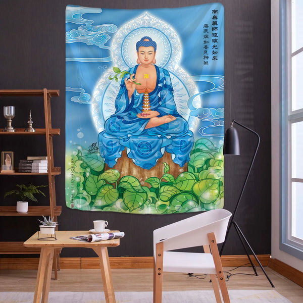 Buddha Art Tapestry-ToShay.org