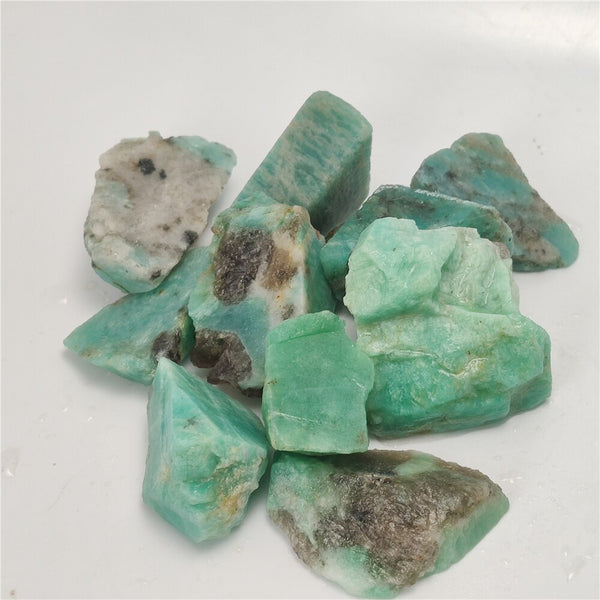 Blue Amazonite Raw Rocks-ToShay.org