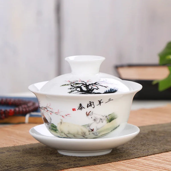 Gaiwan Ceramic Tea Tureen-ToShay.org