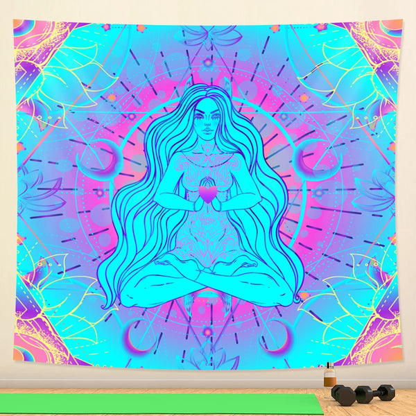 Mandala Cosmic Art Tapestry-ToShay.org