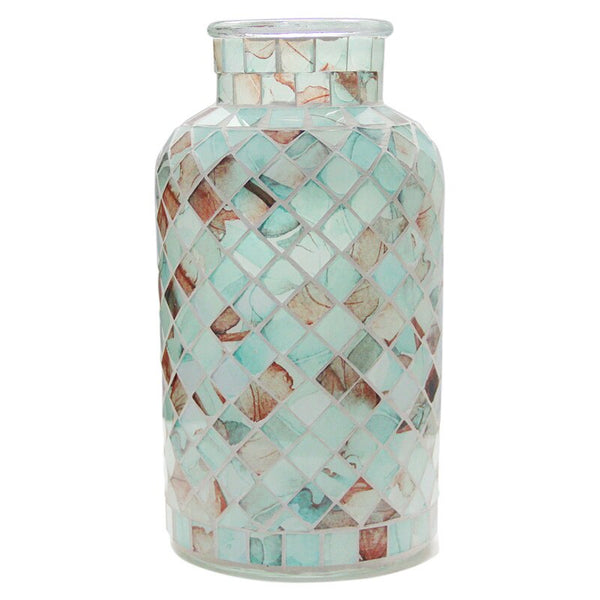 Mosaic Glass Vase-ToShay.org