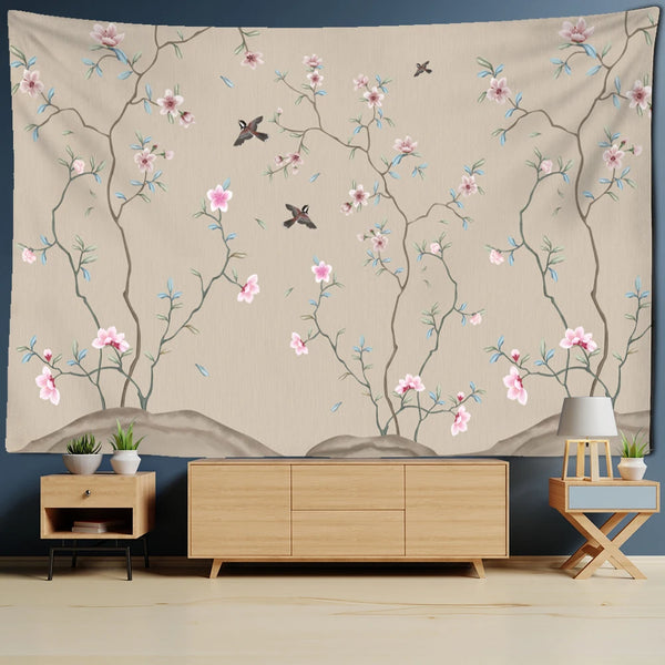 Flower Art Tapestry-ToShay.org