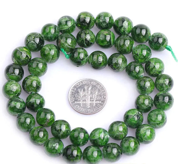 Green Diopside Beads-ToShay.org