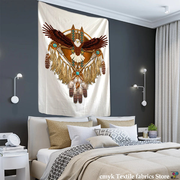 Owl Windbell Art Tapestry-ToShay.org