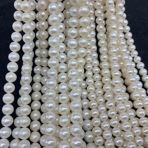 White Pearl Beads-ToShay.org