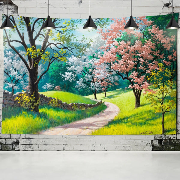 Tree Blossom Tapestry-ToShay.org