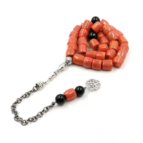 Red Coral Prayer Beads-ToShay.org