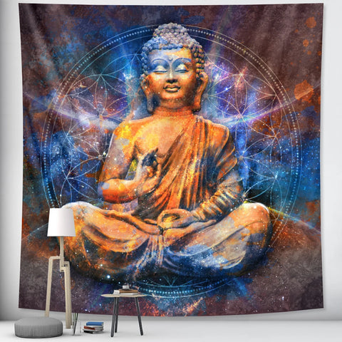 Buddha Meditation Tapestry-ToShay.org