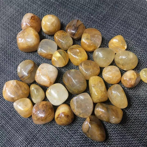 Yellow Golden Healer Tumbled Stones-ToShay.org