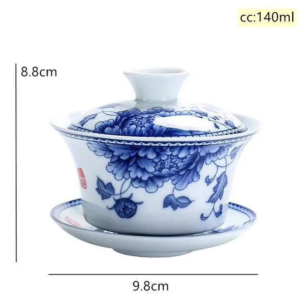 Gaiwan Ceramic Tea Tureen-ToShay.org