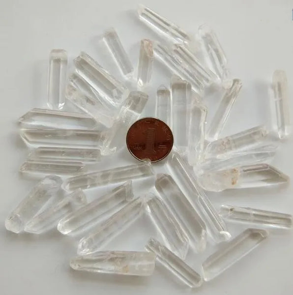 Clear Lemurian Seed Chips-ToShay.org