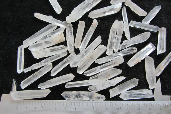 Clear Lemurian Seed Chips-ToShay.org