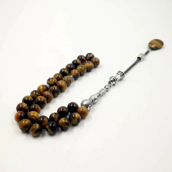 Yellow Tiger Eye Prayer Beads-ToShay.org