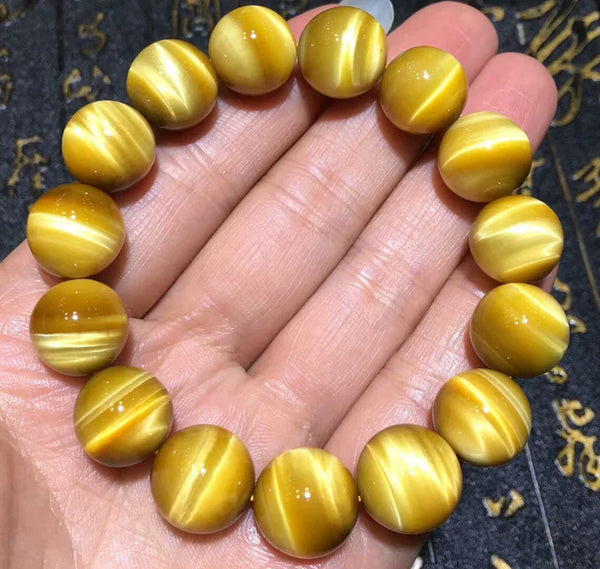 Yellow Tigers Eye Bracelet-ToShay.org