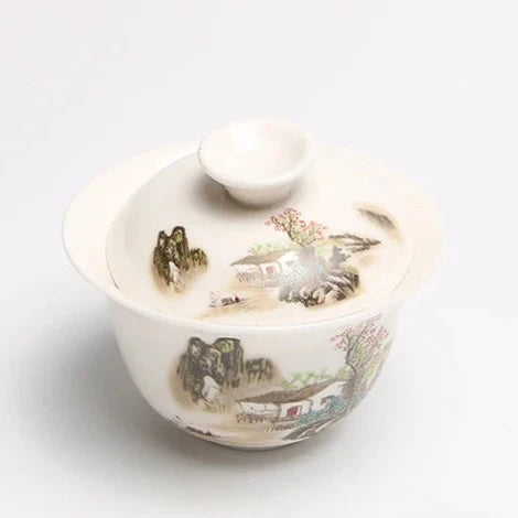 Gaiwan Ceramic Tea Tureen-ToShay.org