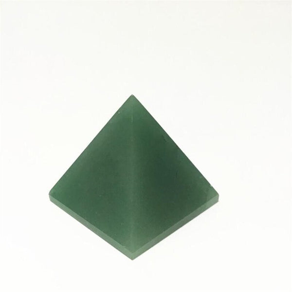 Green Aventurine Crystal Pyramid-ToShay.org