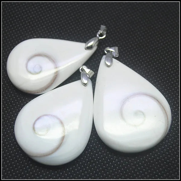 White Shell Pendants-ToShay.org