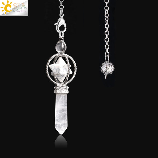 Mixed Crystal Merkaba Pendulums-ToShay.org