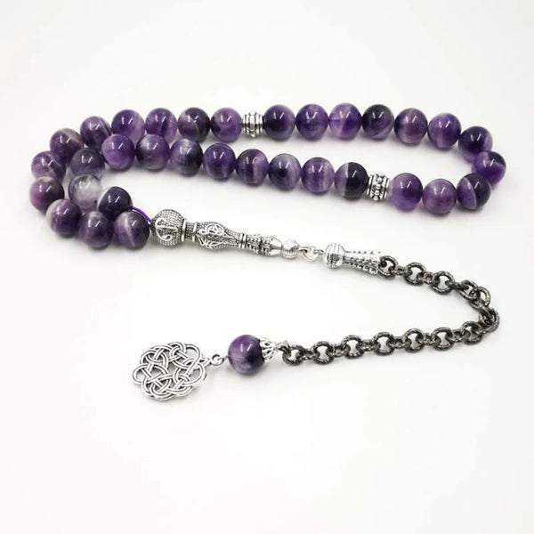 Purple Amethyst Prayer Beads-ToShay.org