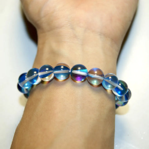 Blue Aura Crystal Bracelet-ToShay.org