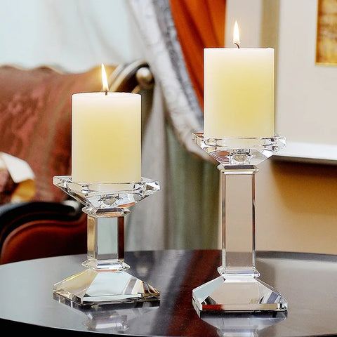 Glass Candle Holders-ToShay.org