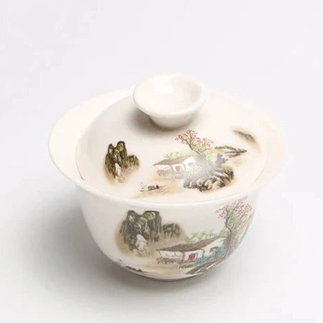 Gaiwan Ceramic Tea Tureen-ToShay.org