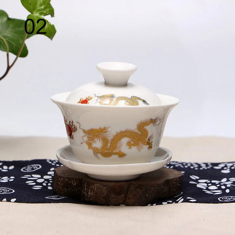 Gaiwan Ceramic Tea Tureen-ToShay.org