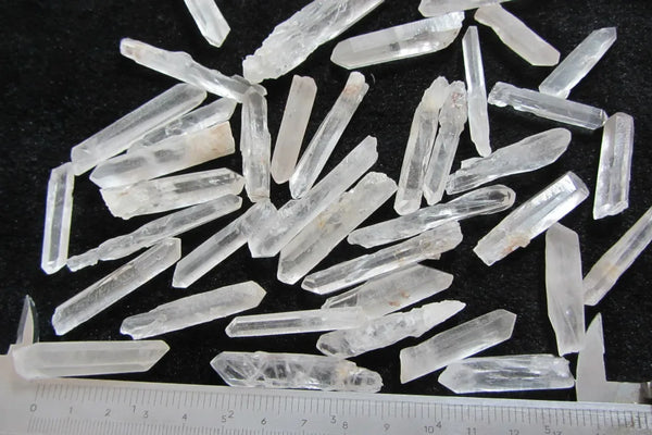 Clear Lemurian Seed Chips-ToShay.org