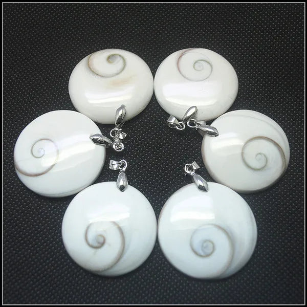 White Shell Pendants-ToShay.org