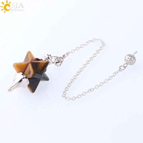 Mixed Crystal Merkaba Pendulums-ToShay.org