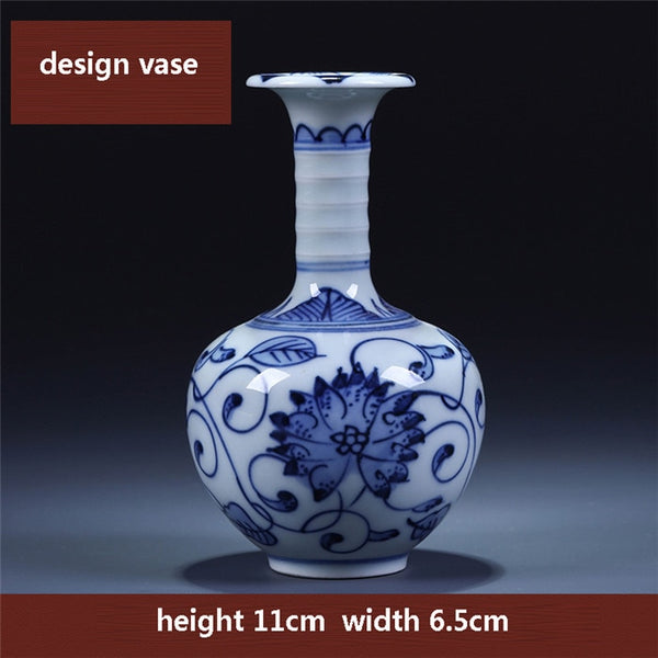 Blue White Ceramic Vases-ToShay.org