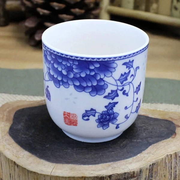 Blue White Porcelain Tea Set-ToShay.org