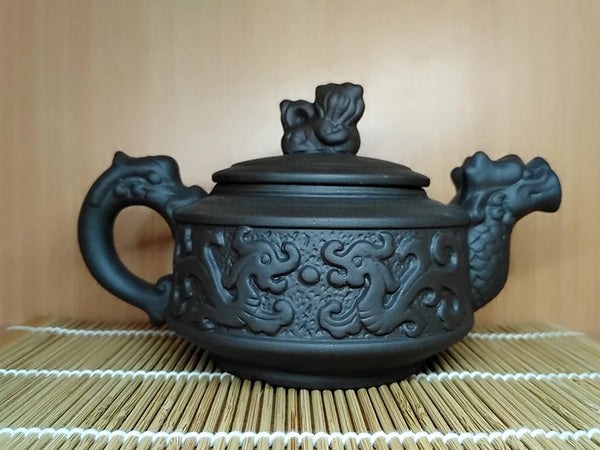 Dragon Clay Teapot-ToShay.org